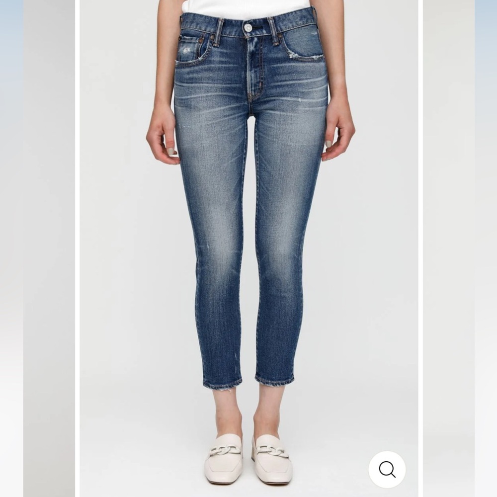Moussy denim Japanese high end jeans MV Sundance skinny sz28 NWT
